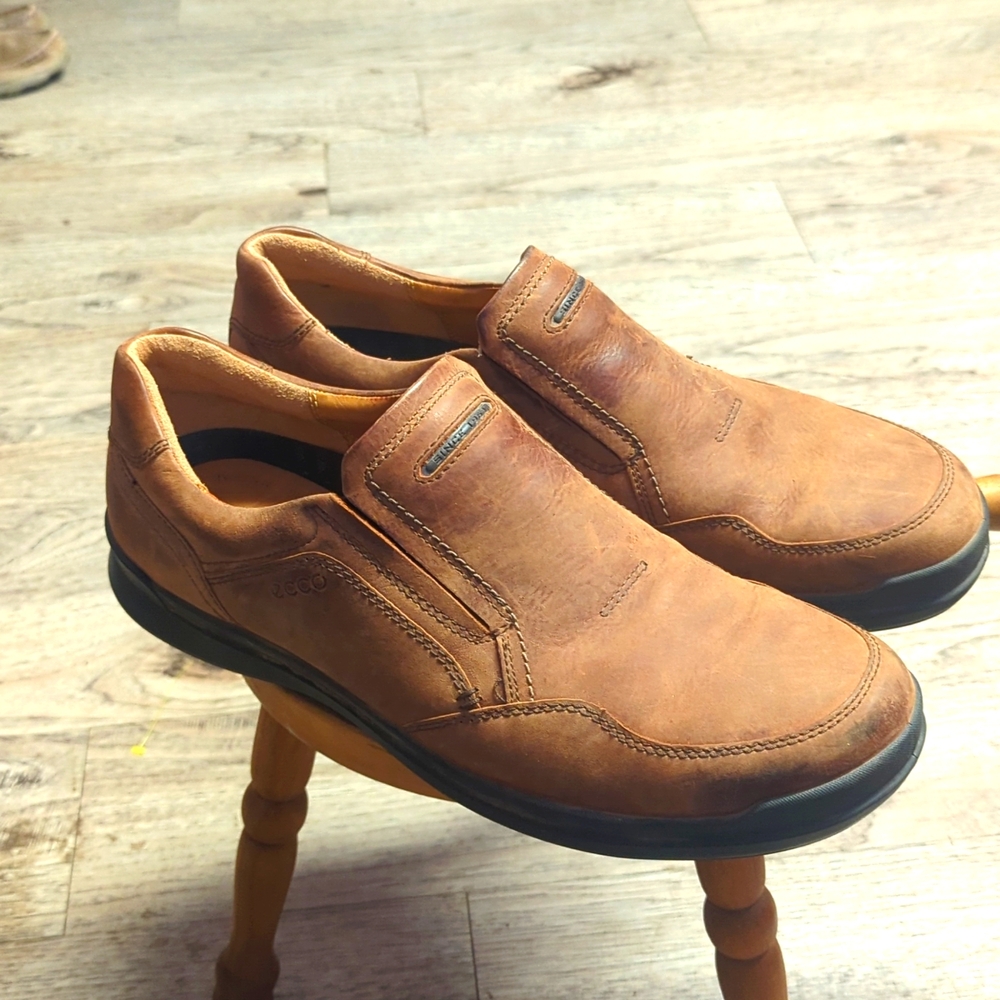 Ecco Mens Fusion Slide On Loafers Size 46 Uk Or 12 Us Mens.